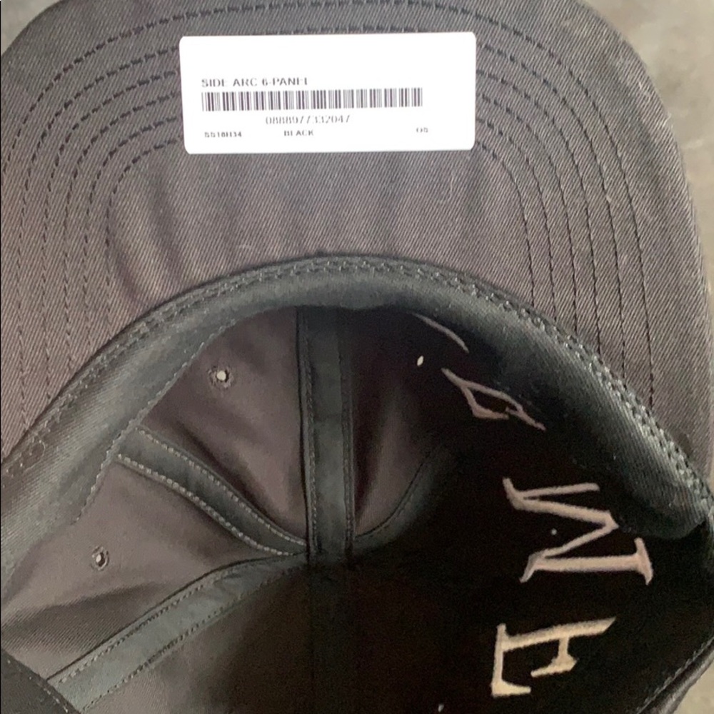 Supreme Arc Logo 6-Panel Black Hat - Picture 5 of 5